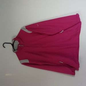 Nike dri fit pullover size XL fuchsia and gray